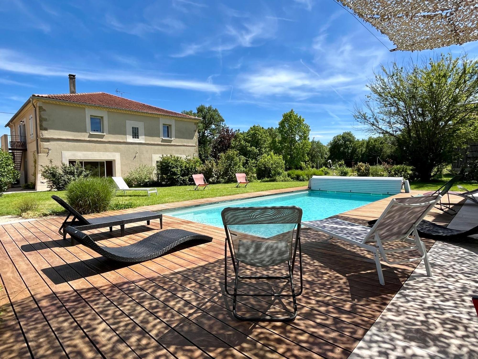 Gite Campagne Famille 15 Pers Piscine Chauffee Jeux Enfants Petanque Saint-Sauvy المظهر الخارجي الصورة